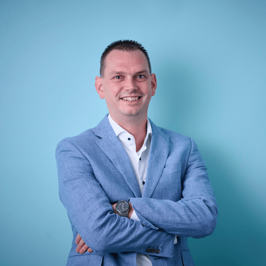 Porträtfoto von Marcel van der Velden, CEO von Enovation | Teil von Legrand Care