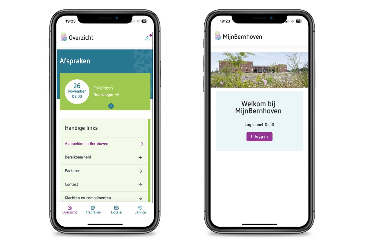 Ziekenhuis Bernhoven mobiele app