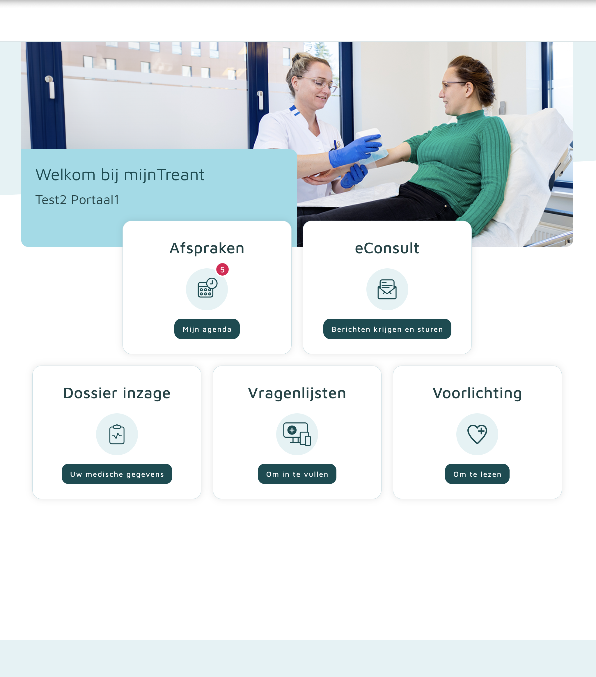 Ziekenhuis MijnTreant Patientenportal