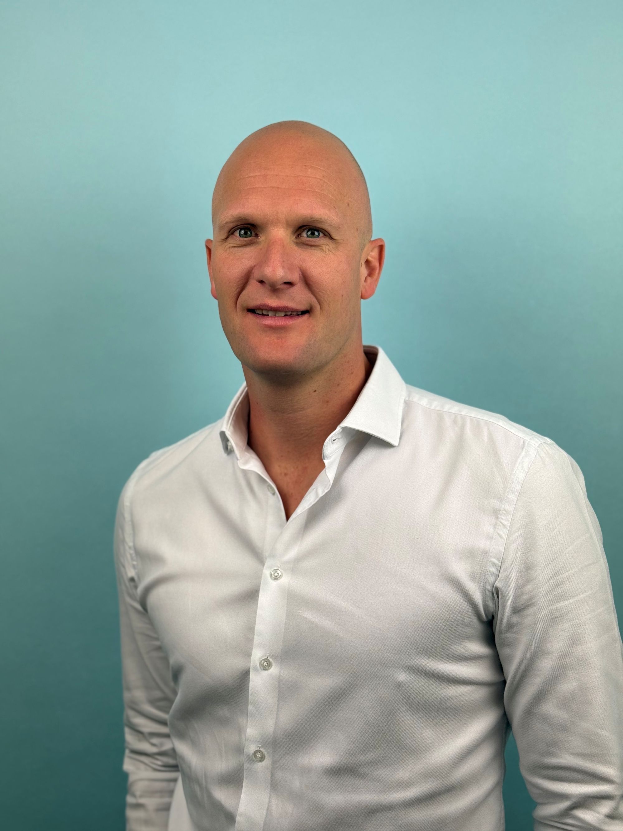 Foto van Jelle Wilders, die de nieuwe CRO van Enovation is